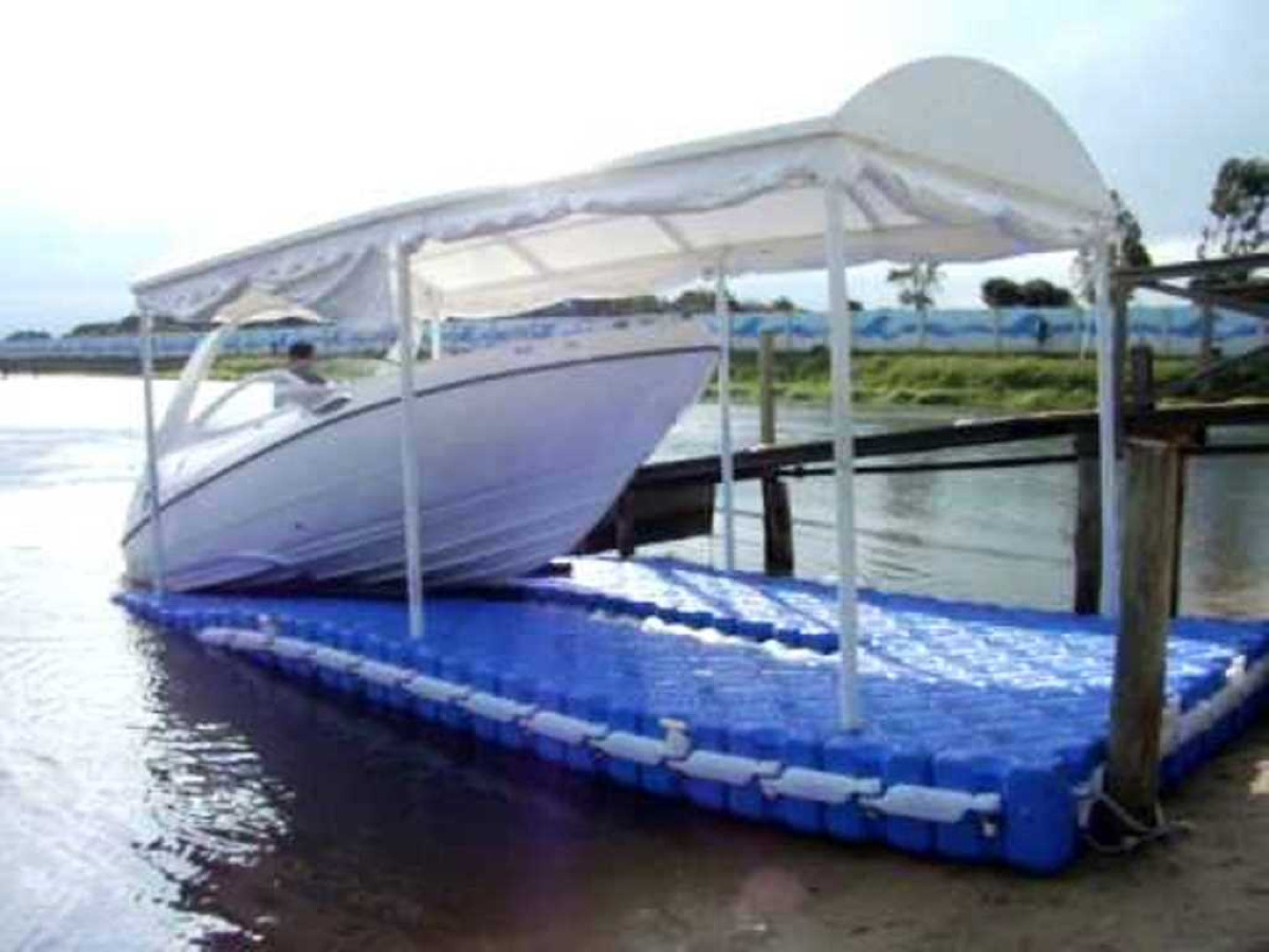 Flutuante Modular Plástico