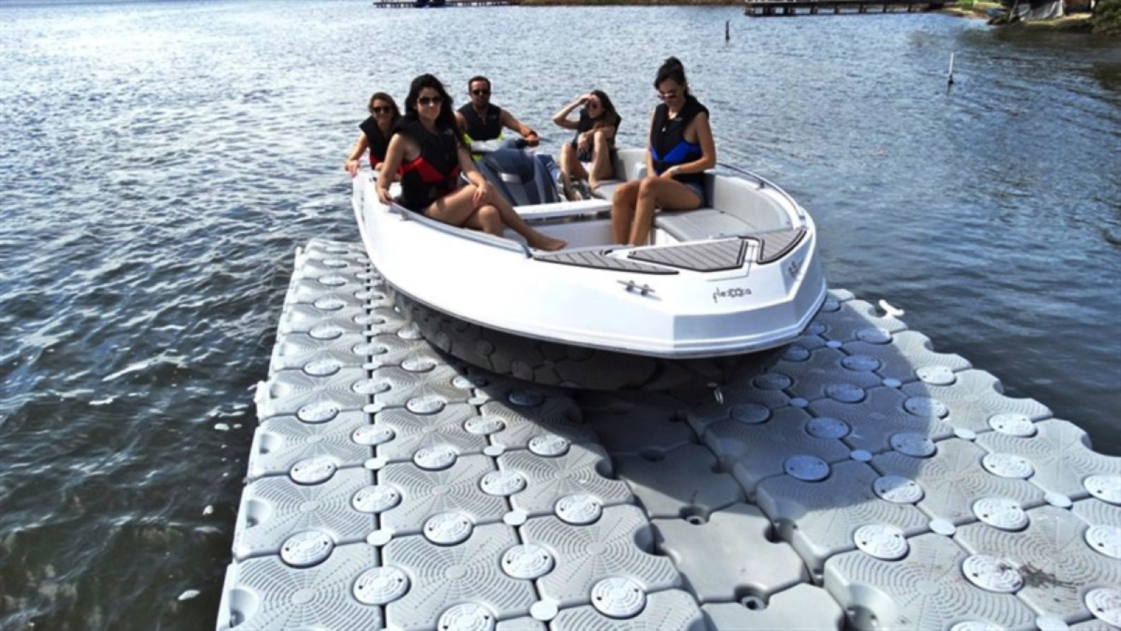 Flutuante Modular Plástico foto 20